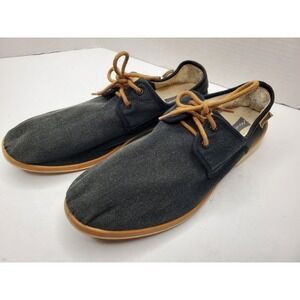 Maians Mens Casual Shoes Black Canvas US 10 EU 44 Spain GUC Clean Fast Shipping